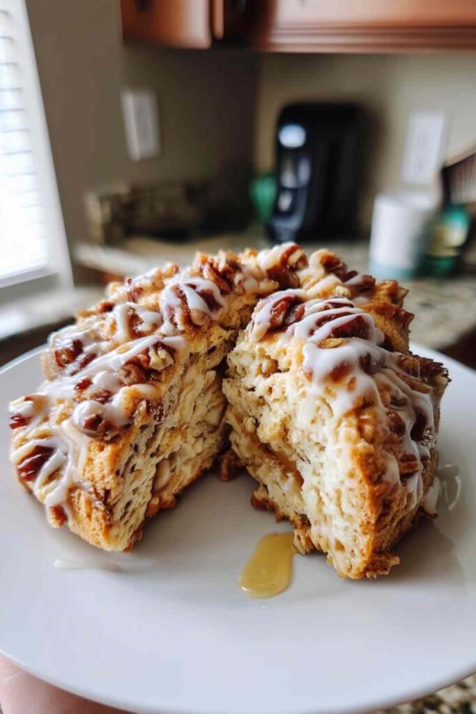 Maple pecan scones
