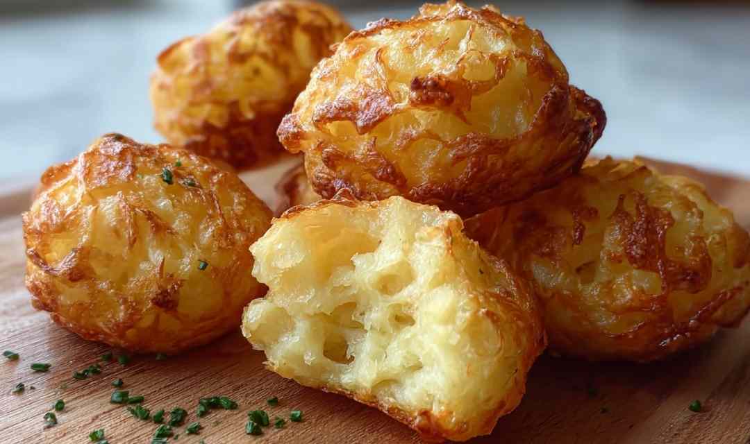 Mashed Potato Cheese Puffs