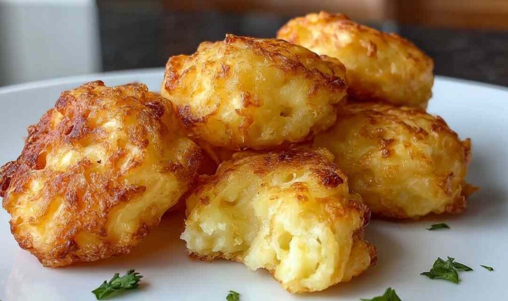 Mashed Potato Cheese Puffs