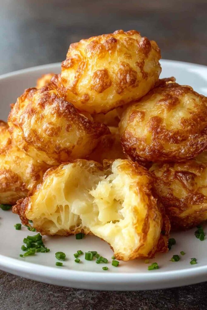 Mashed Potato Cheese Puffs 3