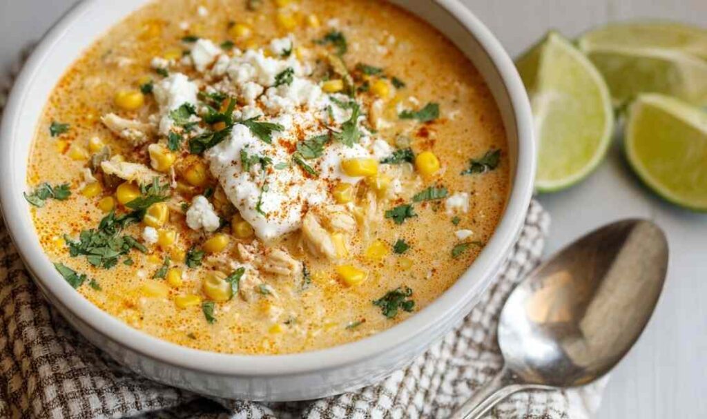 Mexican Street Corn Soup