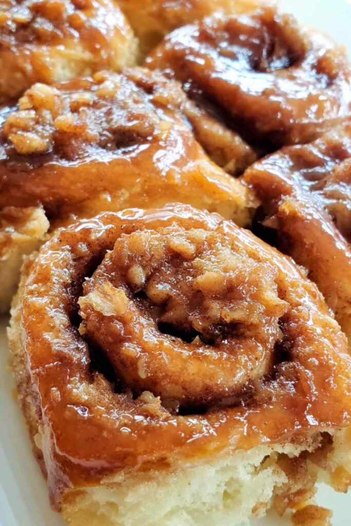No Yeast Old Fashion Cinnamon Rolls
