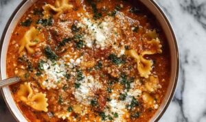 One Pot Lasagna Soup (1)