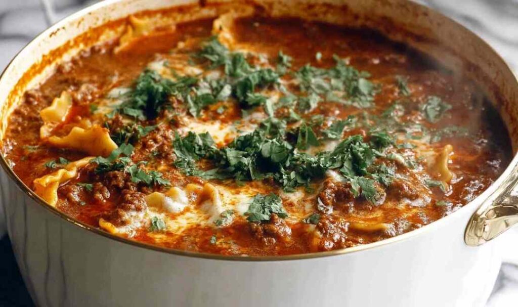 One Pot Lasagna Soup 2