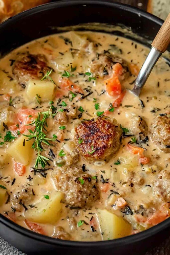 Potato and Sausage Chowder
