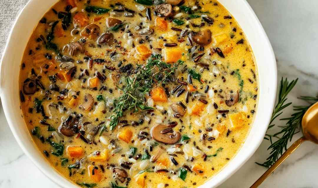 Pumpkin Wild Rice Soup