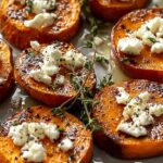 Roasted Sweet Potato Rounds with honey and feta 3