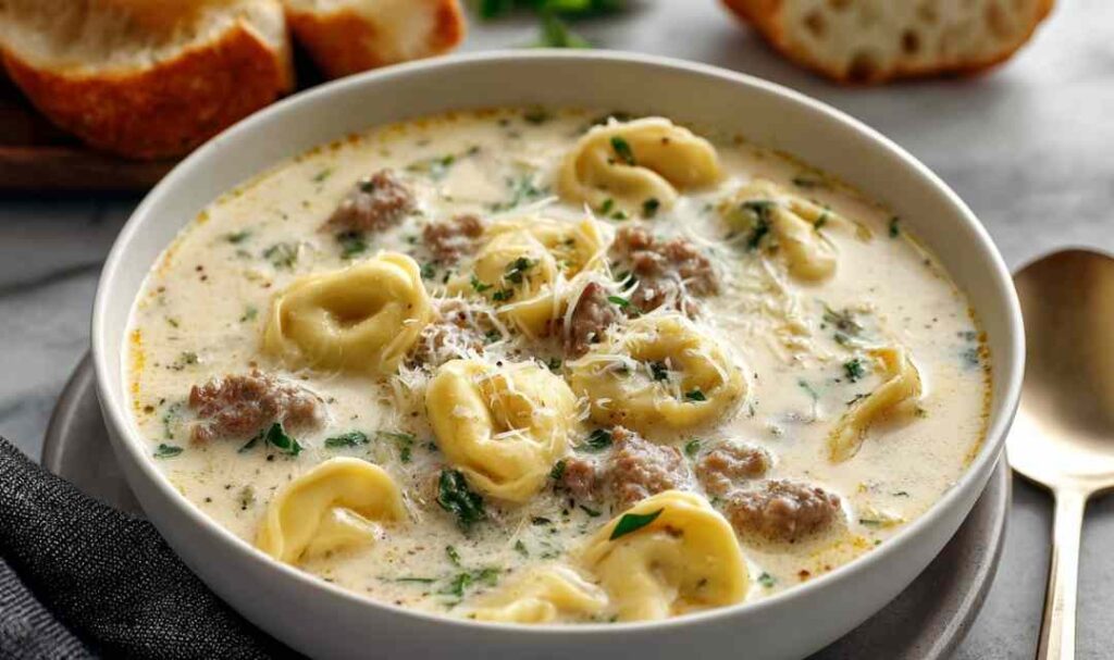 Sausage Tortellini Soup 2