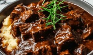 Slow Cooker Beef Manhattan