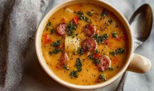 Slow Cooker Cajun Potato Soup