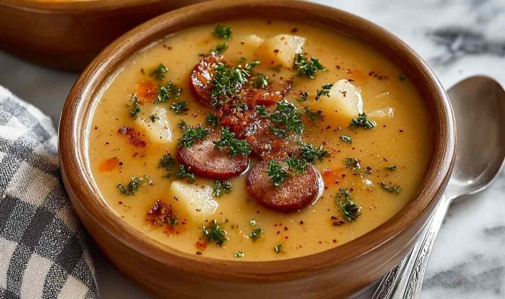 Slow Cooker Cajun Potato Soup