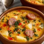 Slow Cooker Cajun Potato Soup