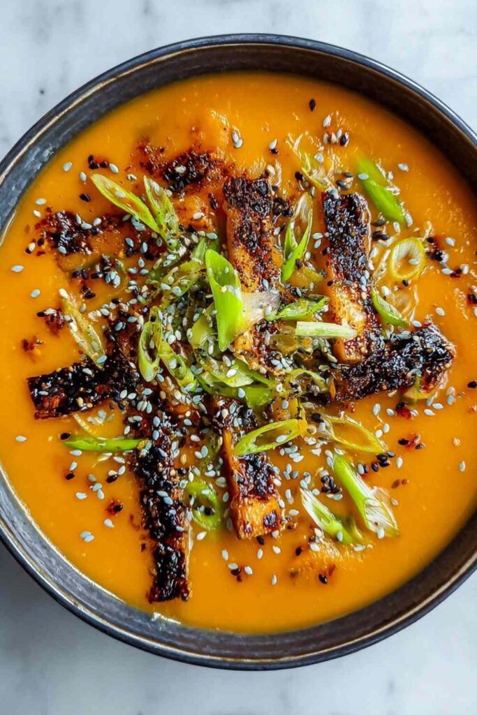 Spicy Miso Carrot Soup 3 1