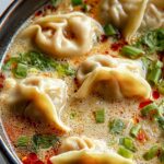 Thai Potsticker Coconut Soup