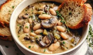 White Bean Mushroom Stew
