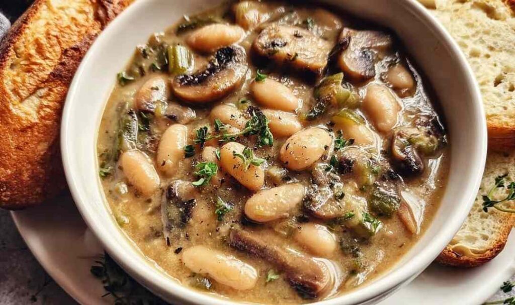 White Bean Mushroom Stew