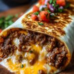 Beefy Melt Burrito