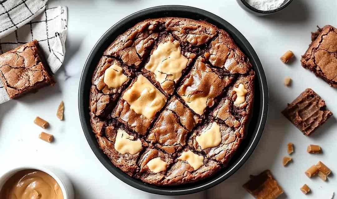 Easy Biscoff Blondies