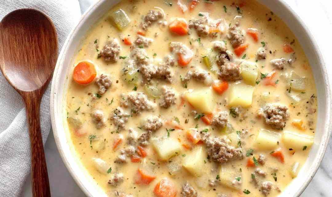 Cheeseburger Soup