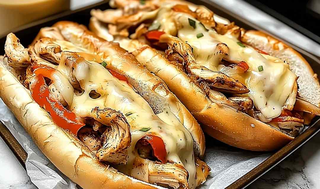 Chicken Philly Cheese Steaks