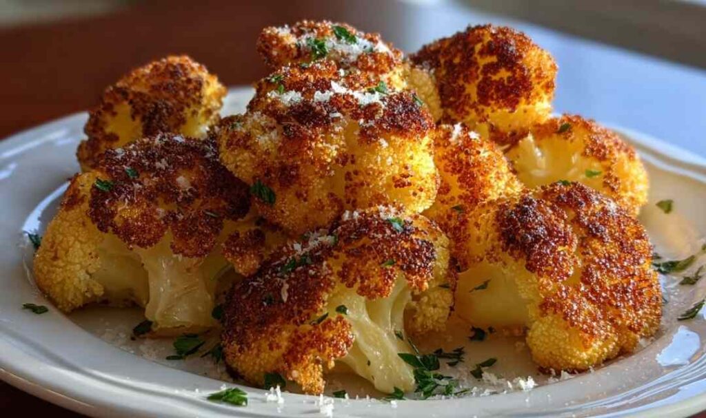 Crispy Roasted Cauliflower
