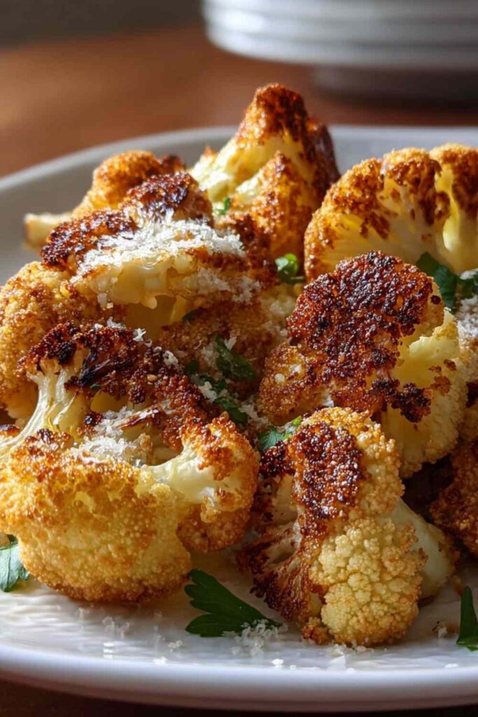 Crispy Roasted Cauliflower