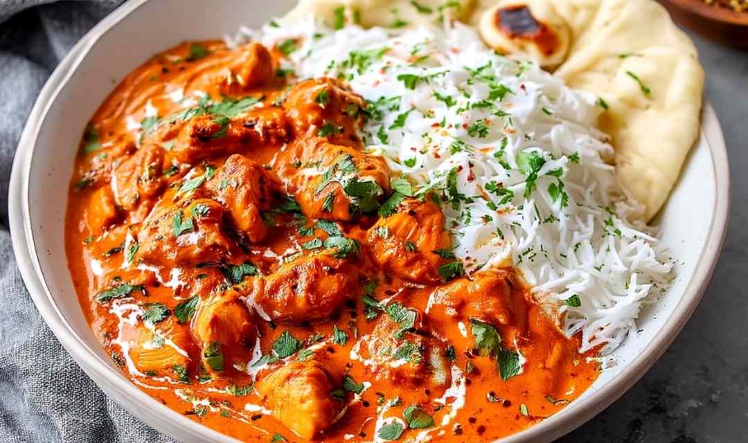 Crockpot Creamy Coconut Chicken Tikka Masala