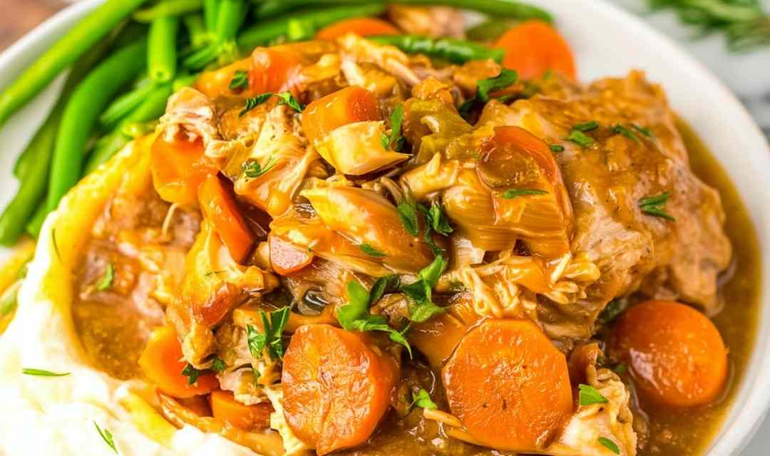 Crockpot Chicken Pot Roast
