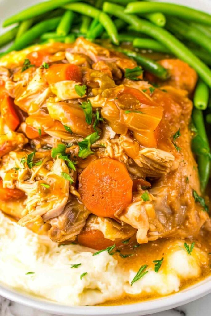 Crockpot chicken pot roast 3