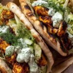Easy Sheet Pan Chicken Pitas 3