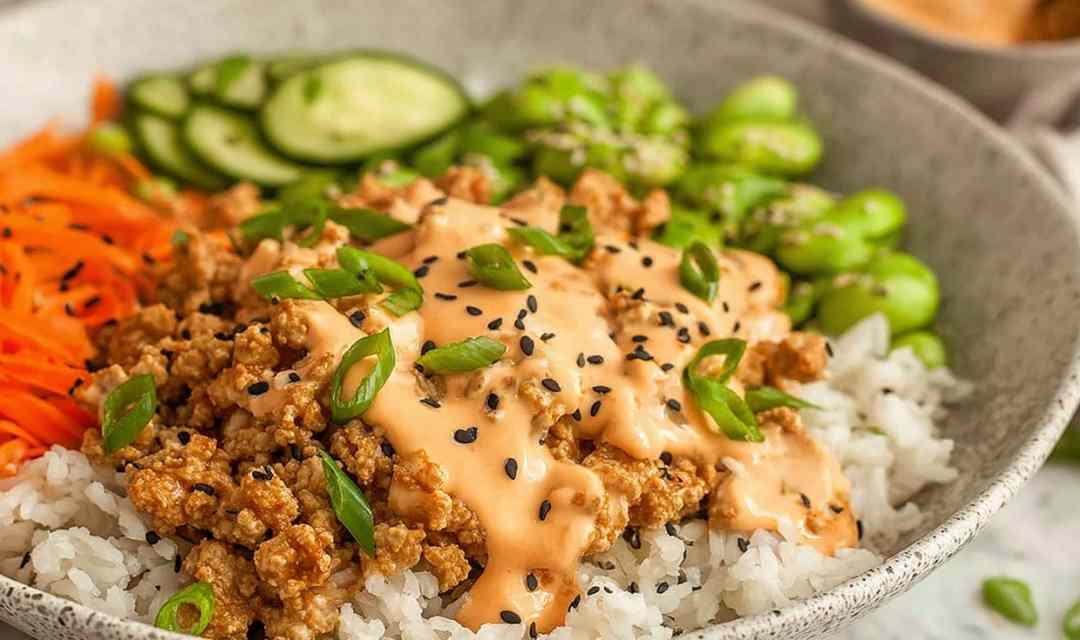 Ground Turkey Rice Bowls