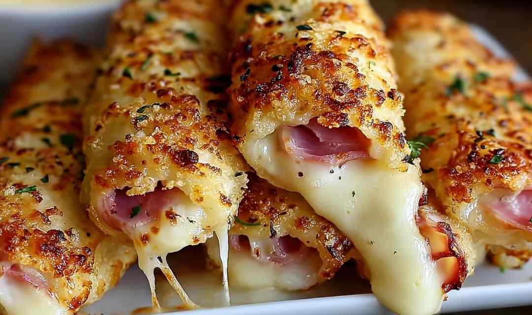 Ham and Cheese Sticks: Easy Chicken Ham Delight