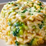 High Protein High Fiber Broccoli Cheddar Rice Cups in muffin tin golden brown and ready to serve