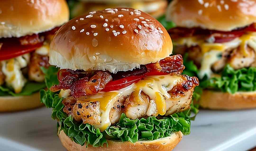 Honey Mustard Chicken Sliders Recipe