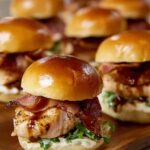 Maple Chicken Bacon Sliders 3