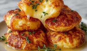 Mashed Potato Cheese Puffs