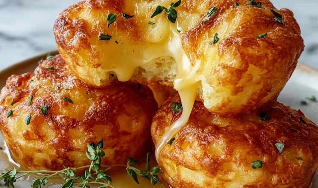 Mashed Potato Cheese Puffs