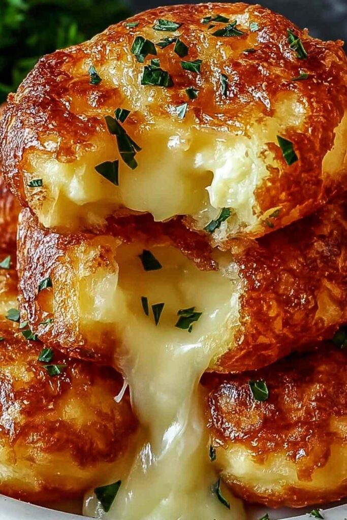 Mashed Potato Cheese Puffs