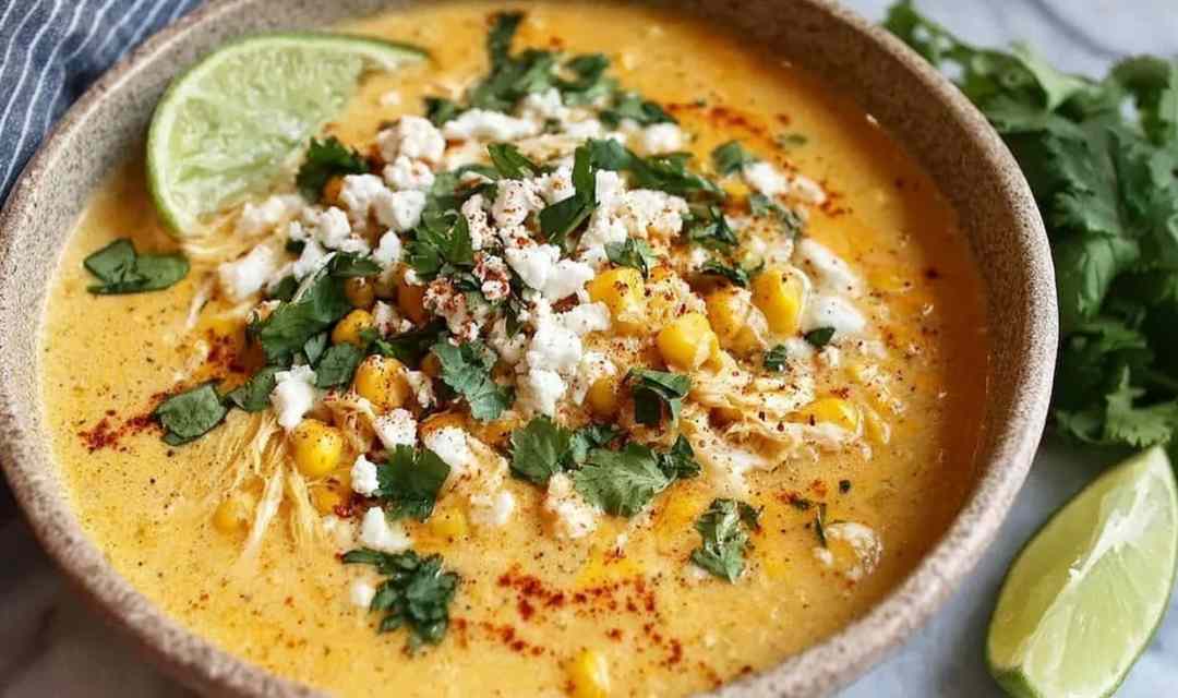 Mexican Street Corn Soup