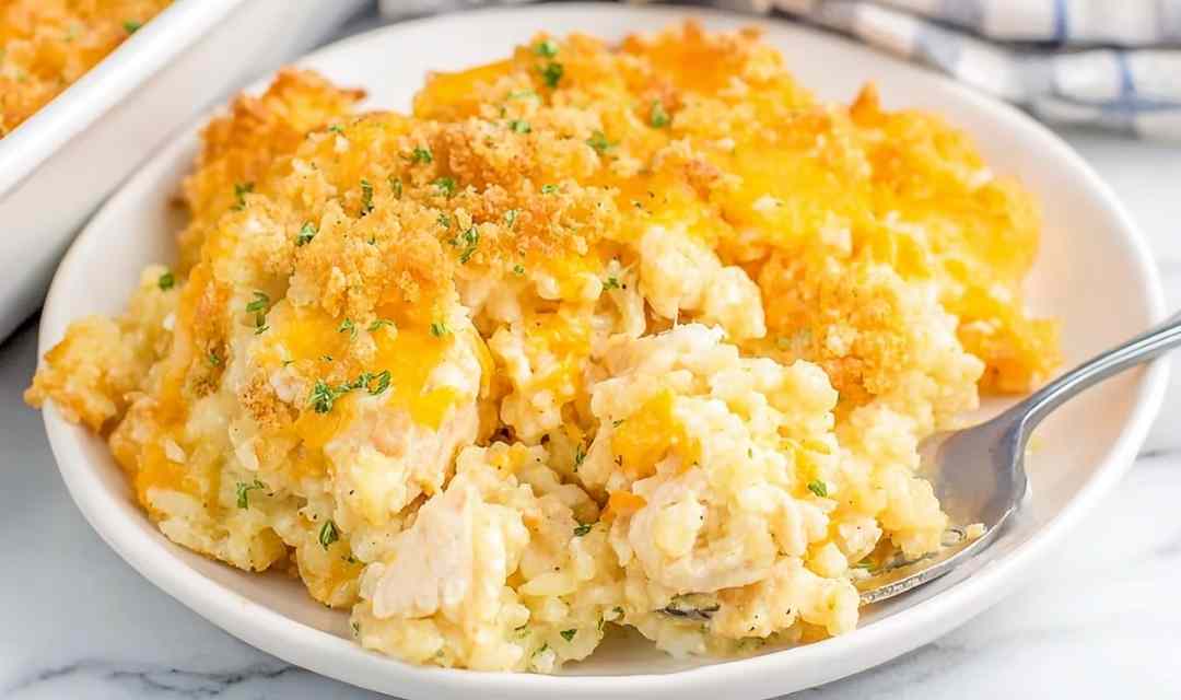 Ritz Chicken and Rice Casserole