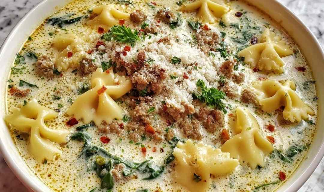 White Lasagna Soup – Creamy Italian Comfort