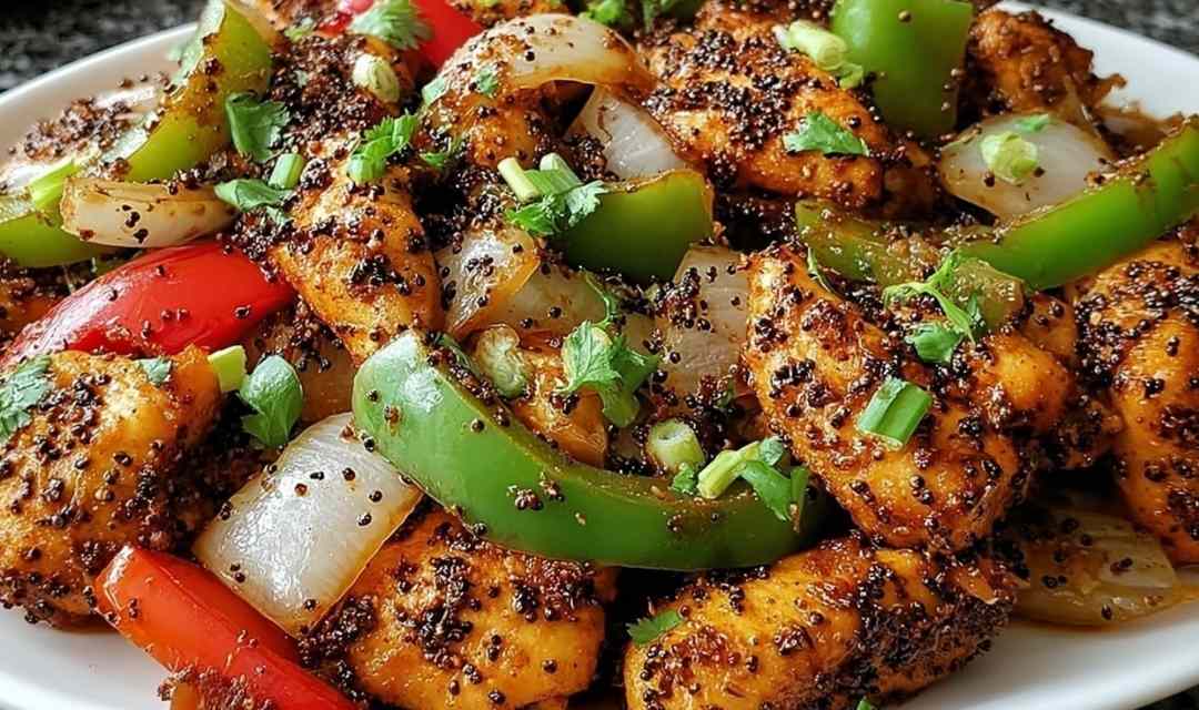 Black Pepper Chicken