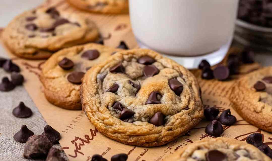 Brown Butter Sourdough Discard Chocolate Chip Cookies
