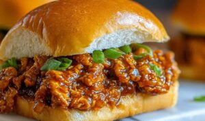 Cajun Chicken Sloppy Joes Cajun Chicken Sloppy Joes on toasted buns with thick spicy tomato chicken filling