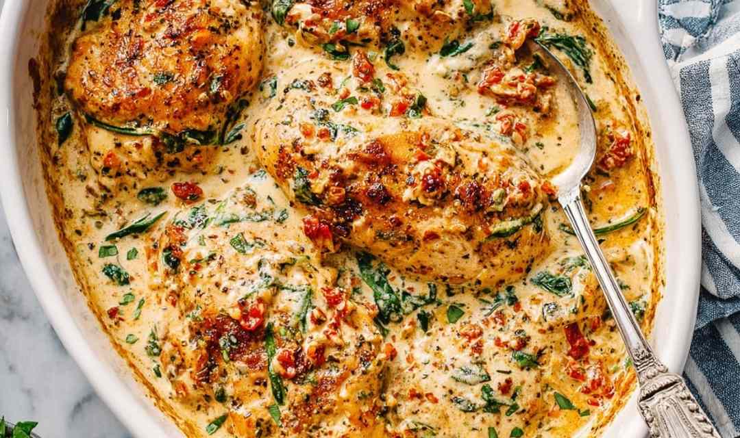 Creamy Baked Chicken Breasts