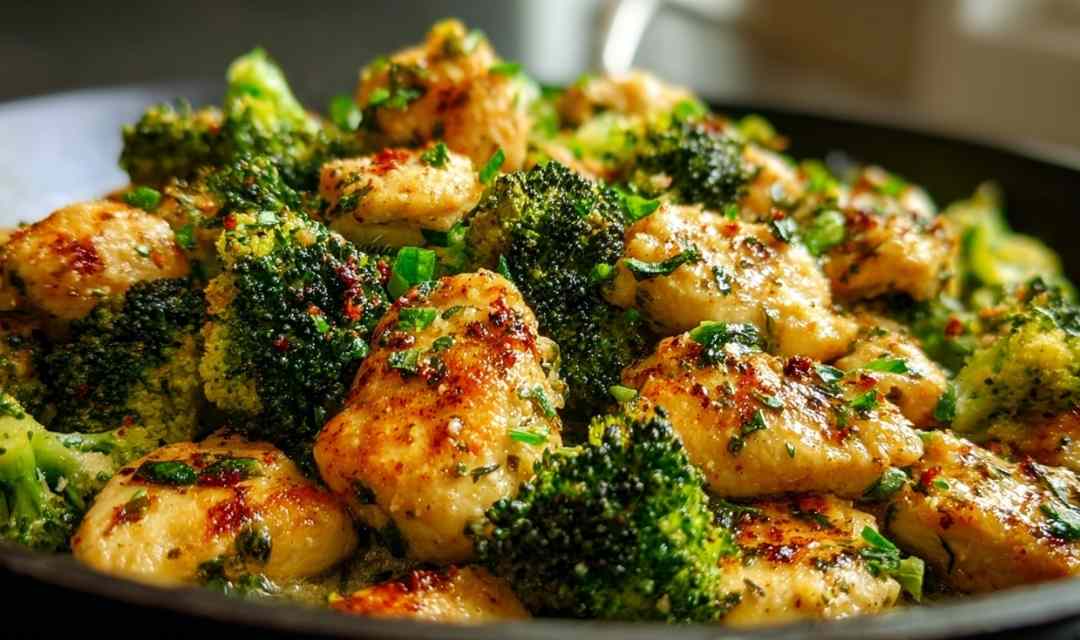 Garlic Butter Chicken Broccoli