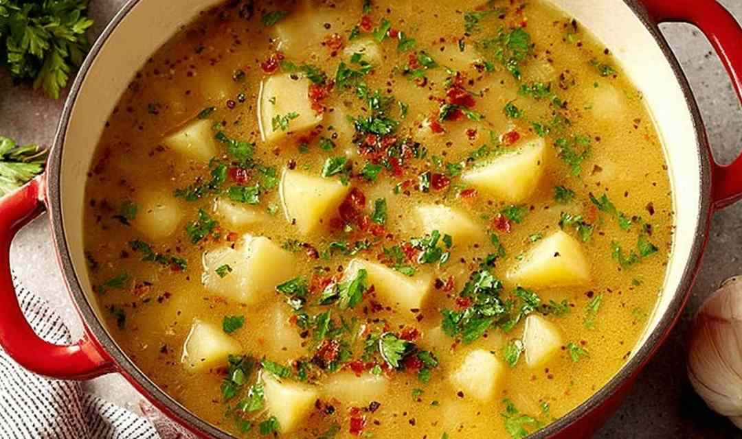 Garlic Potato Soup: The Ultimate Hangover Cure