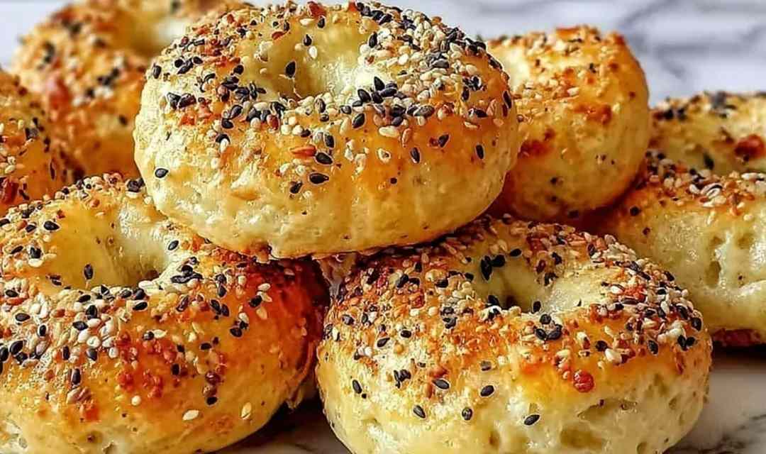 High Protein Bagel Bites