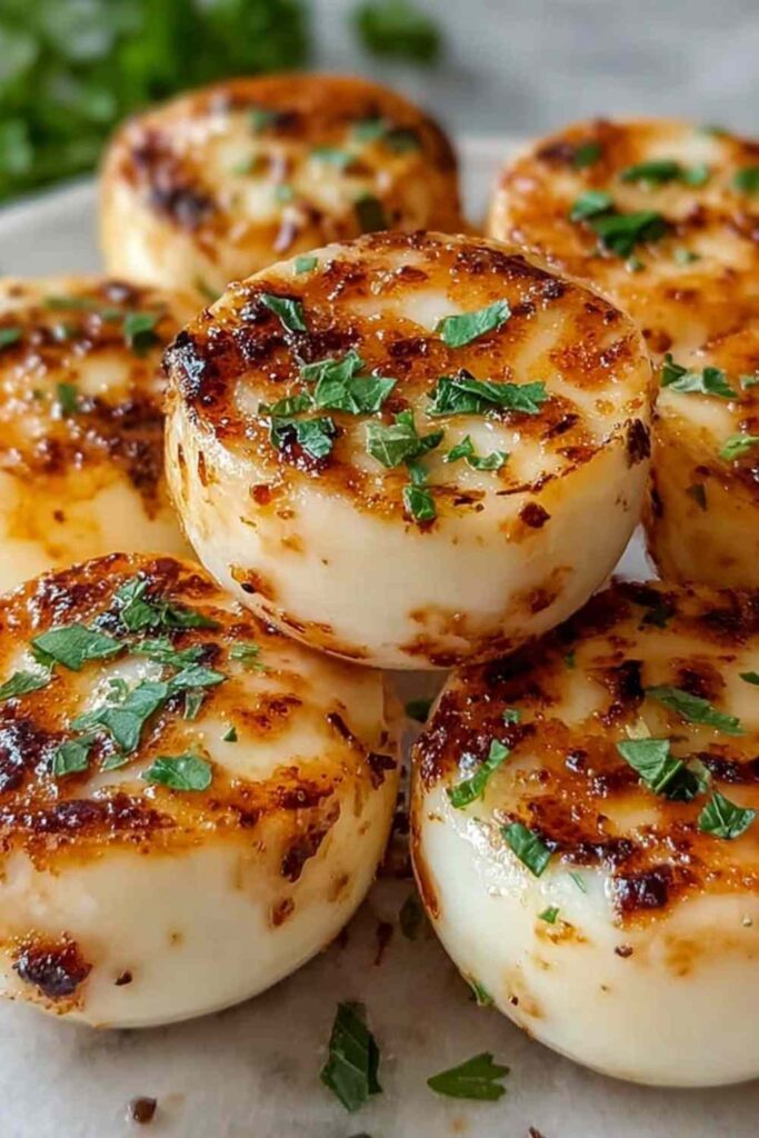 High protein egg white bites in muffin tin with melted cheese and vegetables