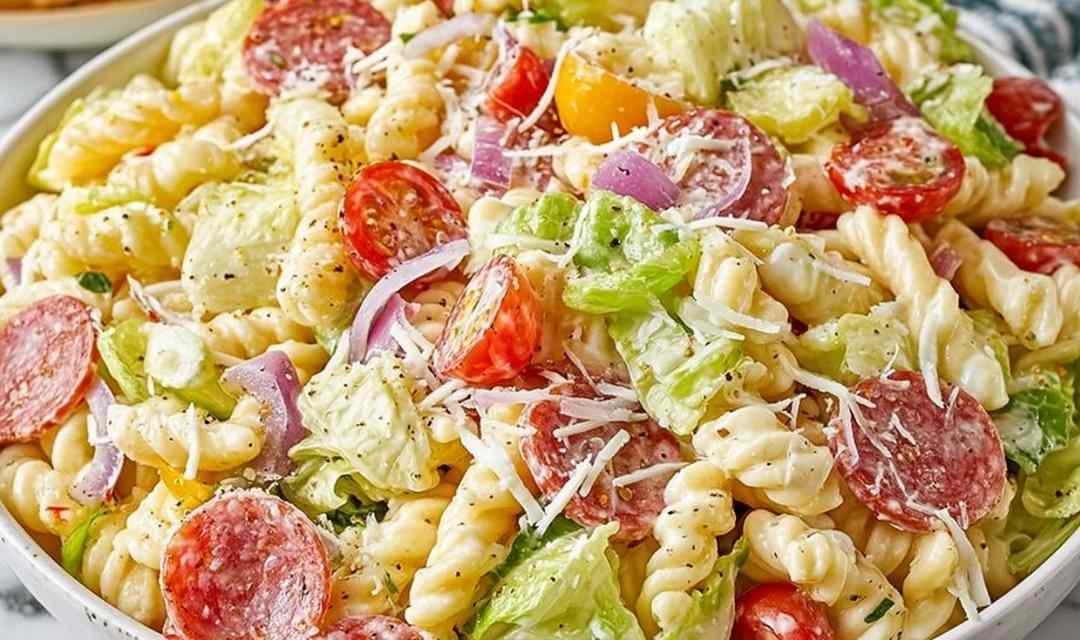 Italian Grinder Pasta Salad